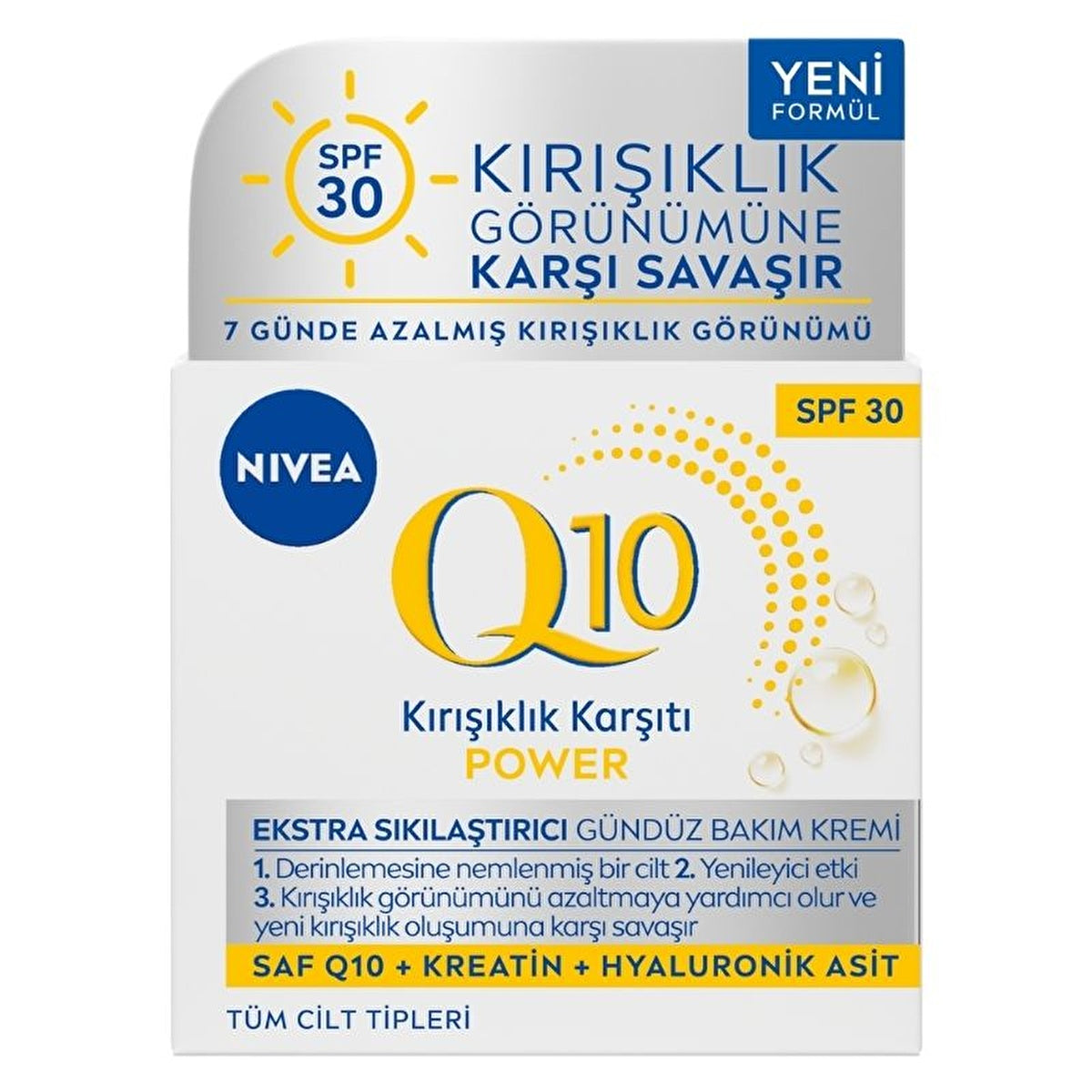 Nivea Q10 Power Wrinkle Fighting Day Cream 50ml - Extra Firming | Anti-Aging - Image #4