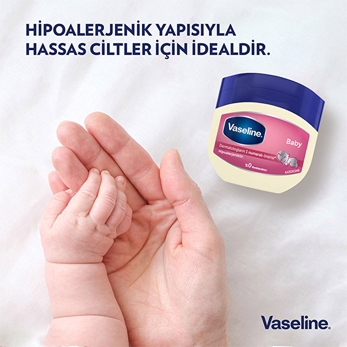 Vaseline Baby Moisturizing Gel 100ml - 24 Hour Hydration | Hypoallergenic