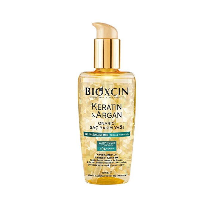 Bioxcin Keratin & Argan Repair Hair Care Oil 150 ml - Repair Hair Care Oil