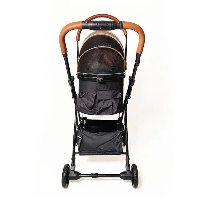 Zampa Bottas Pet Stroller for Cats and Dogs Khaki 48x80x99cm