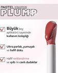 Pastel Profashion Plump Up Extra Hydrating Plumping Gloss 212 - Hydrating Lip Gloss, Vegan Lip Care, Cruelty-Free Cosmetics Hydrating Lip Gloss - Plumping & Vegan | Pastel Profashion hydrating lip gloss, plumping lip gloss, vegan lip care, cruelty-free cosmetics, paraben-free beauty products, lip gloss, vegan cosmetics, hyaluronic acid lip care, aloe vera lip gloss, menthol lip plumper, Chili Pepper lip gloss, soft lips, shiny lip finish, dermatologically tested, gluten-free cosmetics