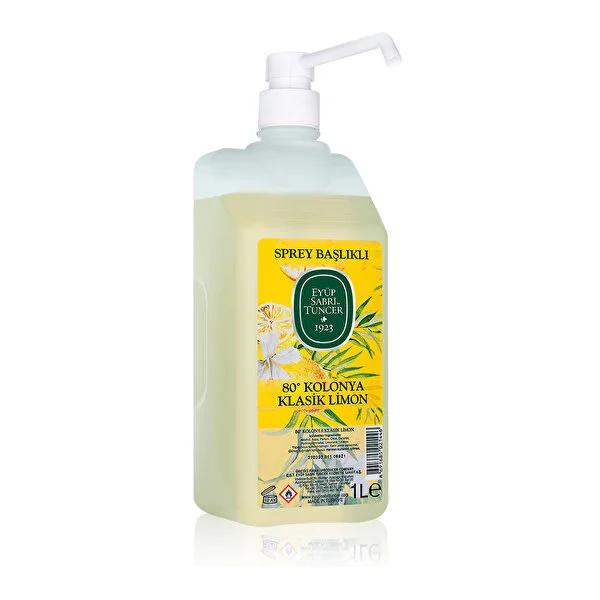 Eyüp Sabri Tuncer Lemon Cologne Spray 1000ml - Refreshing Traditional Fragrance for Personal Care Lemon Cologne Spray 1000ml by Eyüp Sabri Tuncer Lemon Cologne, Traditional fragrance, Refreshing personal care, Cologne spray, Large capacity cologne, Personal care products, Refreshing scents, Cultural fragrances, Hygiene products, Gifting ideas, Eyüp Sabri Tuncer