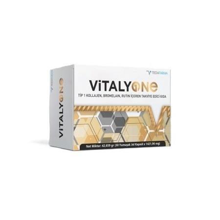 Vitaly One: Premium Type 1 Collagen, Omega 3 Fish Oil, and Turmeric Supplement for Joint Support, Healthy Skin & Anti-Inflammatory Benefits - 30 Softgels Vitaly One: Collagen, Omega 3 & Turmeric - Joint & Skin Support Type 1 Collagen supplement, Omega 3 fish oil capsules, Bromelain supplement, Vitamin C supplement, Turmeric extract capsules, Joint support supplement, Anti-inflammatory supplement, Collagen supplement for skin, Dietary supplement softgels, Vitaly One capsule, Collagen, Omega 3, Fish Oil, Turm
