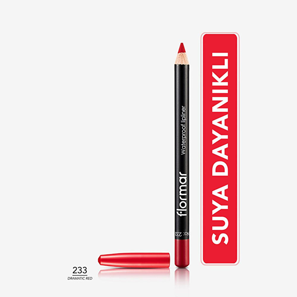 Flormar Mat Dudak Kalemi - Suya Dayanıklı, Yoğun Pigmentli, Uzun Süre Kalıcı Mat Lip Liner - view 2
