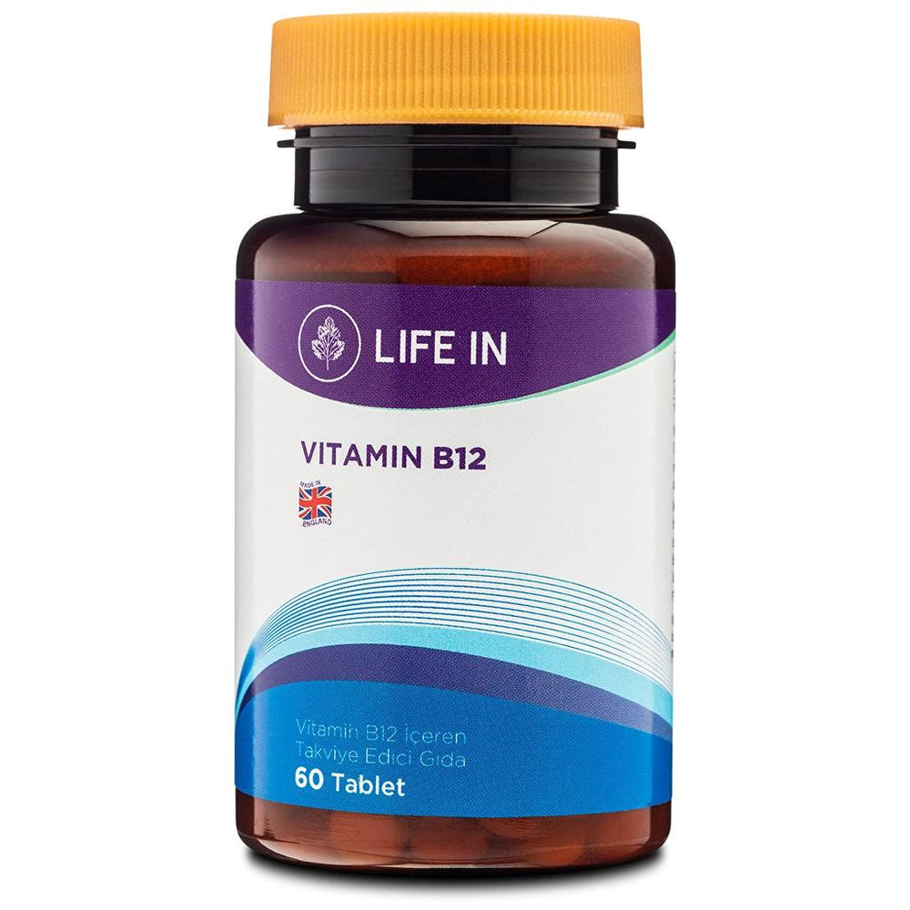 Life In Vitamin B12 Daily Energy Support Supplement - 60 Tablets