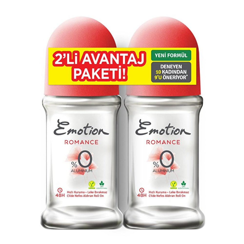 Emotion Romance Deodorant Roll-On Duo 2 x 50 ml