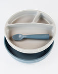OiOi 100% Premium Silicone Baby Plate - Vacuum-Sealed, Heat Resistant, Non-Toxic - Perfect for Self-Feeding & - Baby Care
