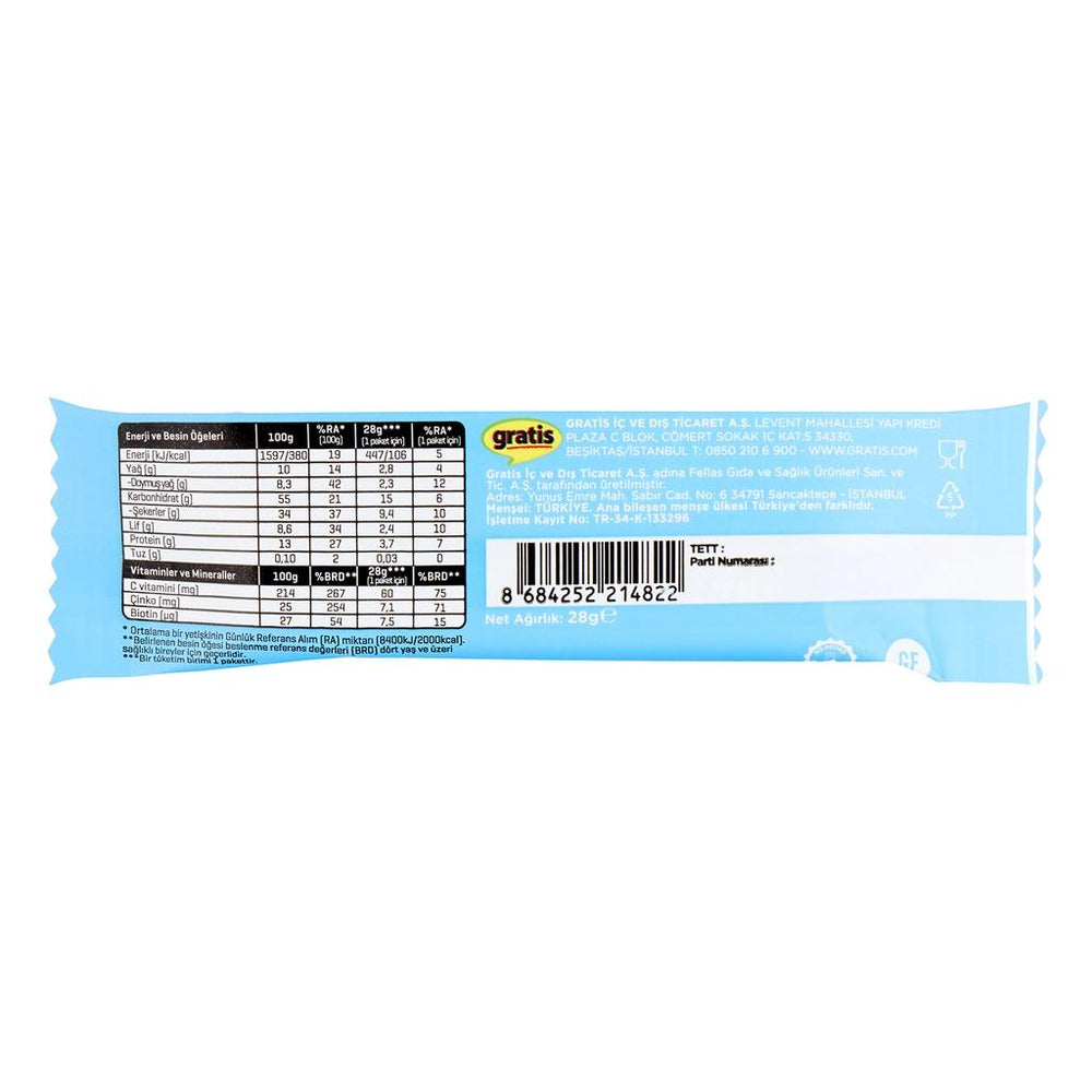 Life In Coconut Collagen Bar Daily Wellness Snack 28g