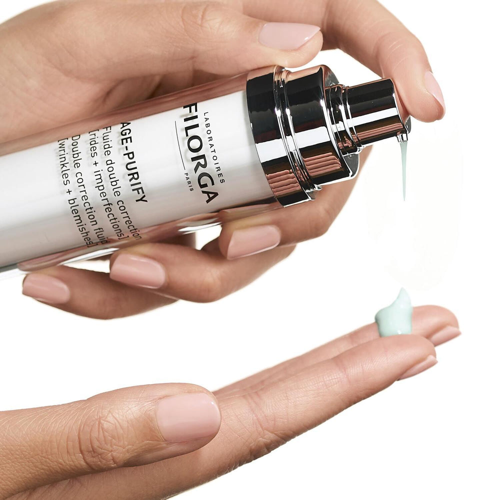 Filorga Age Purify Double Correction Fluid 50ml - Anti-Aging Facial Fluid for Oily Skin with Hyaluronic Acid and - view 3