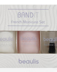 Beaulis French Manicure Kit - Easy At-Home Nail Care Set with Nail Guides and Polish - Nail Polish