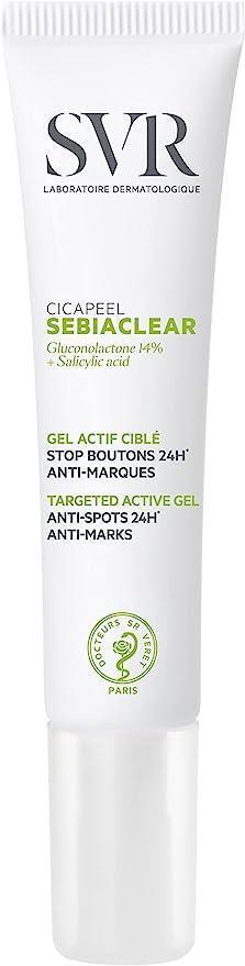 SVR Sebiaclear Cicapeel Post-Acne Care Gel for Sensitive Skin - Paraben Free, Salicylic Acid Skincare - view 2