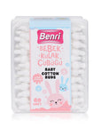 Benri Baby Safety Cotton Buds with Protective Tips 60 Count