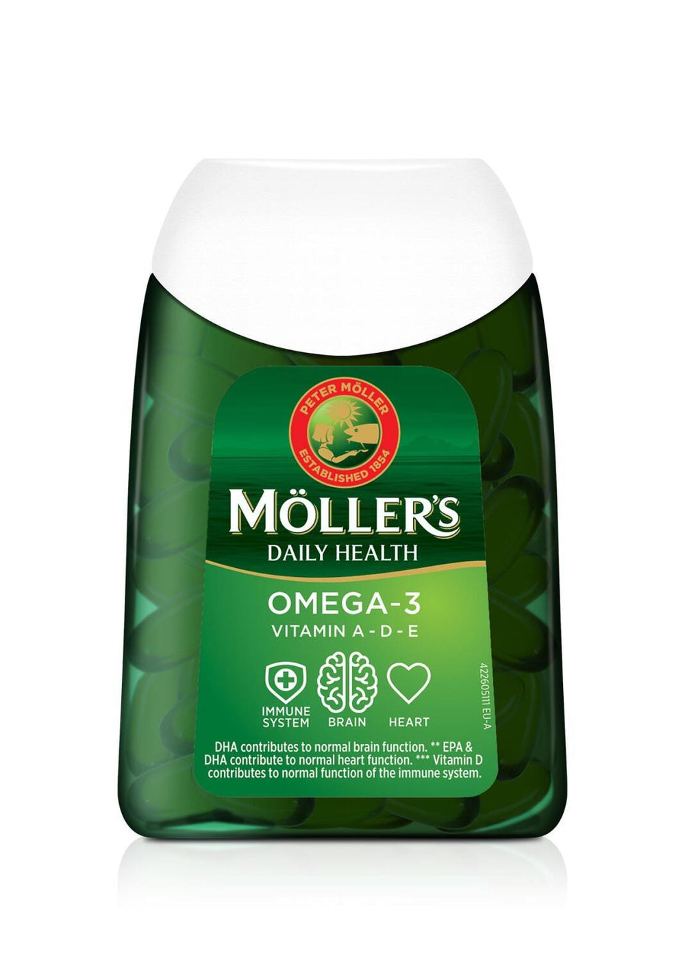 Möllers Omega-3 - 30 Soft-Gelatin Capsules - Vitamin & Supplement