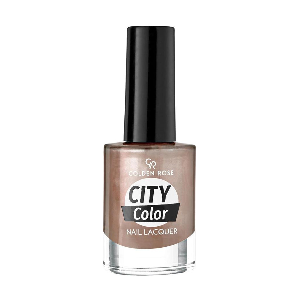 Golden Rose City Color Nail Lacquer Shade 18 Glossy Finish