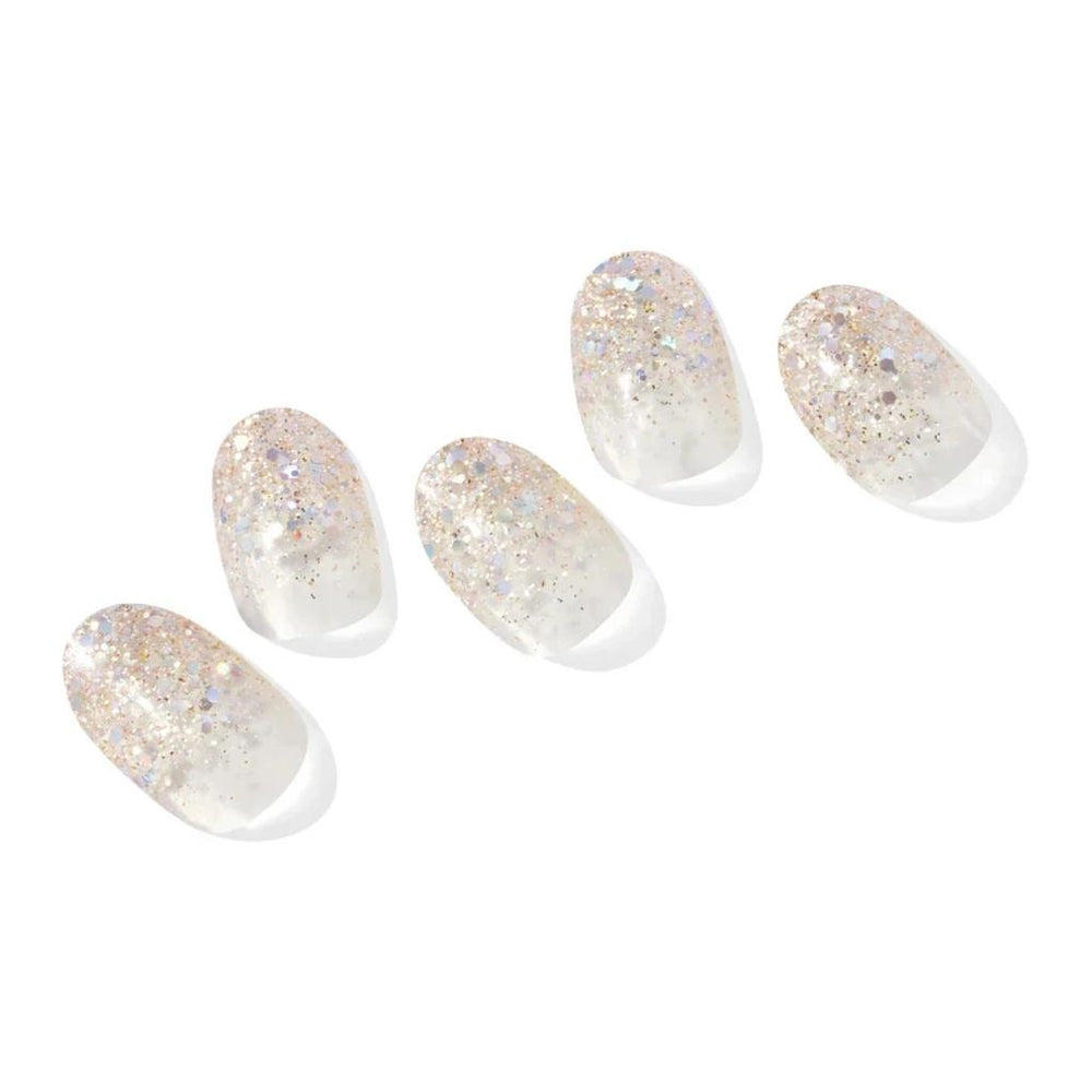 Ohora Sparkle Glam Gel Nail Strips for Salon-Quality Finish 30ct