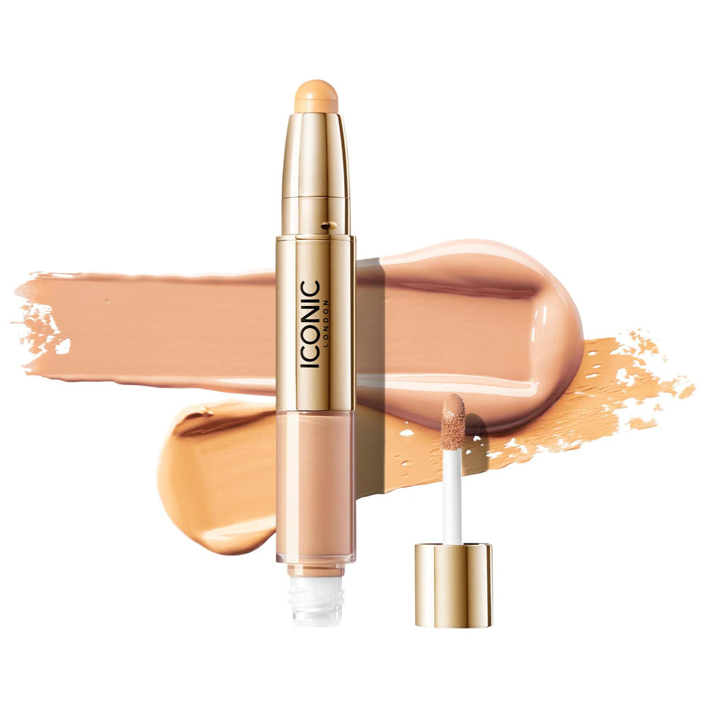 Radiant Concealer & Brightening Crayon Duo - Vegan, Cruelty-Free Makeup for Flawless Finish Radiant Concealer & Brightening Crayon Duo - Vegan Makeup concealer, brightening crayon, vegan makeup, cruelty-free beauty products, liquid concealer, under-eye brightener, flawless finish, natural makeup, vegan cosmetics, cruelty-free makeup, dark circle concealer, puffiness reducer, under-eye illuminator