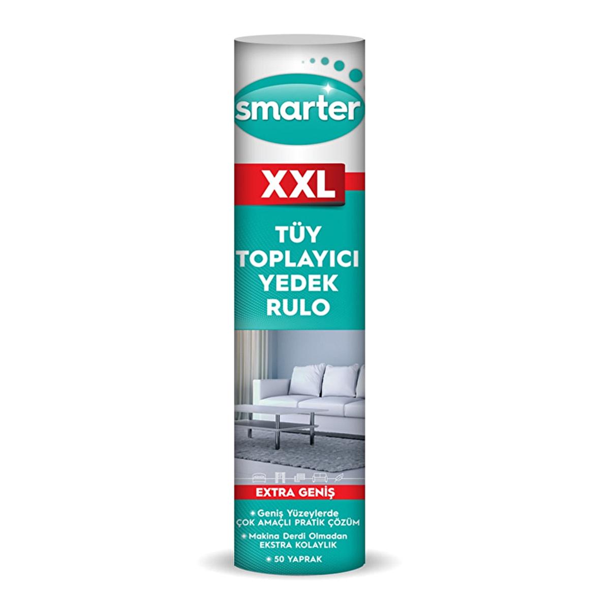 Smarter XXL Lint Roller Refill: Extra Large Wide Lint Remover for Pet Hair, Carpets, Furniture &amp; Hard Floors - Ultimate Cleaning Efficiency! Smarter XXL Lint Roller: Large, Wide Refill for Pet Hair &amp; More! XXL lint roller, large lint roller, wide lint roller refill, lint remover for carpets, lint roller for pet hair, lint roller for furniture, lint roller refill extra large, lint roller for hard floors, lint roller, pet hair remover, carpet cleaner, furniture cleaner, lint remover, home cleaning, cleaning s