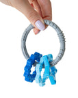 Babyjem Silicone Teether Toy Ring Set for Babies - Safe, BPA-Free, and Durable Baby Teething Relief - view 7