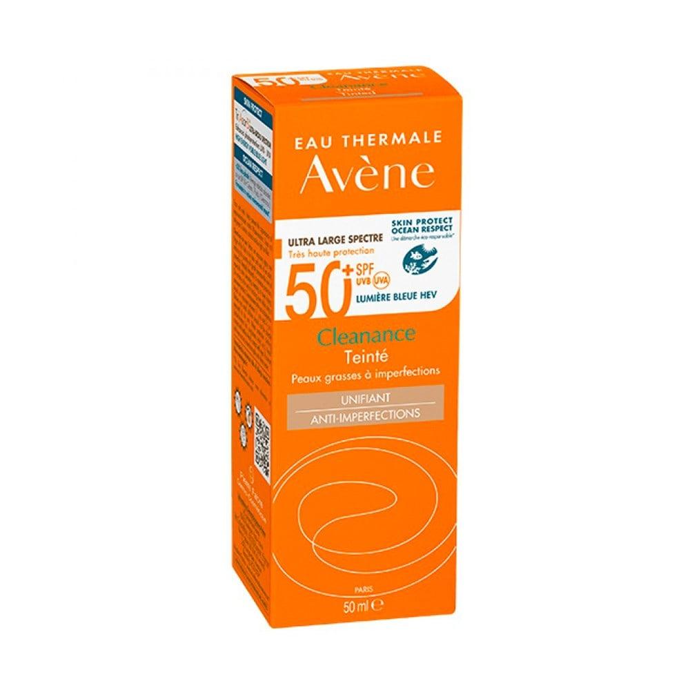 Avene Cleanance SPF 50+ Colored Sunscreen for Oily &amp; Acne-Prone Skin - Non-Greasy, Tinted Protection - image 6
