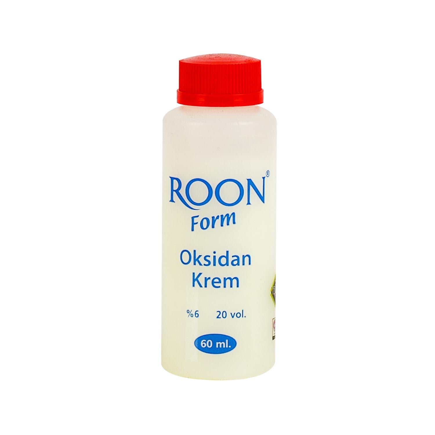 Roon Form 20 Volume Oksidan Krem Hair Coloring Oxidizing Cream - 60 ml, Perfect for Hair Bleaching and Coloring Roon Form 20 Volume Oksidan Krem - Hair Coloring Oxidizing Cream Oksidan Krem, 20 Volume Oksidan, Hair Bleaching Cream, Hair Coloring Oxidizing Cream, Roon Form Oksidan Krem, Hair Care, Hair Coloring, Bleaching, Oxidizing Cream, Hair Treatment, Professional Hair Care, At-Home Hair Coloring