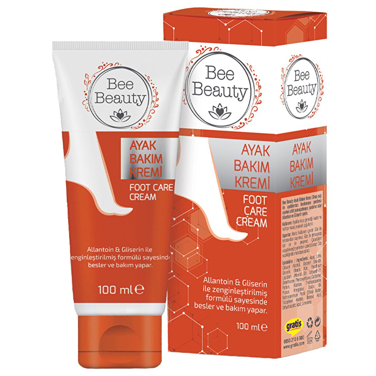 Bee Beauty Foot Care Cream 100ml - Moisturizing & Nourishing for Dry Feet Bee Beauty Foot Care Cream 100ml - Moisturize Dry Feet foot care cream, moisturizing foot cream, dry foot treatment, Shea butter foot cream, cracked heel repair, foot moisturizer, dry skin relief, foot health, skin care, beauty products, nourishing foot cream