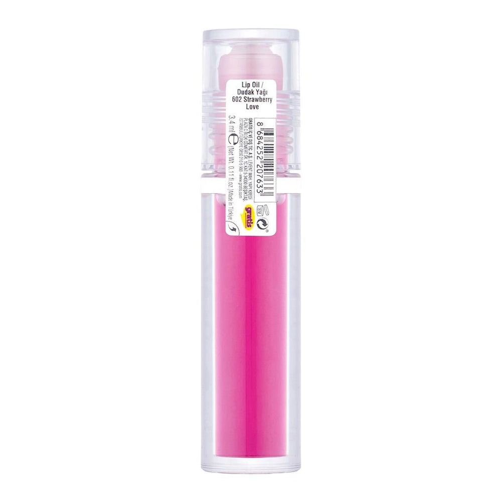 Beaulis Renew It Lip Oil 602 Strawberry Love Hydrating Gloss 4.5ml