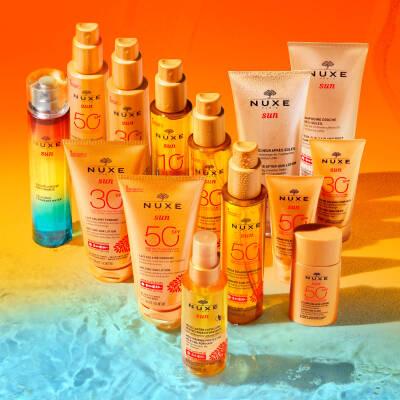 Nuxe Sun Eau Delicieuse Parfumante: Tropical Tiare & Vanilla - Natural Summer Perfume, Moisturizing Sun Scent Nuxe Sun Perfume: Tiare & Vanilla - Summer Fragrance Nuxe Sun Eau Delicieuse Parfumante, summer fragrance, natural perfume, bergamot tiare fragrance, moisturizing perfume, sun scent, tiare flower perfume, vanilla incense perfume, perfume, fragrance, bergamot, tiare flower, incense, vanilla, Tiaré flower oil, natural ingredients, summer scent, tropical scent, floral perfume, women's perfume, eau de p