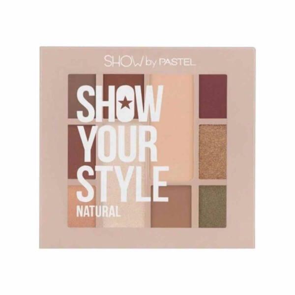 Pastel Show Your Style Eyeshadow Set - Natural No:464, 10 Shade Palette - Blendable, Pigmented, Long-Lasting Neutral Colors for Everyday Makeup - image 2