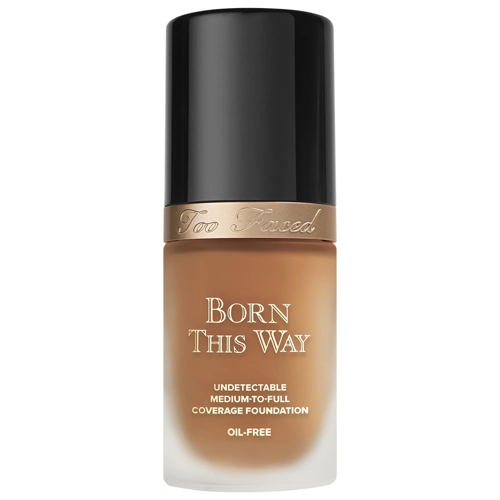 Too Faced Born This Way Natural Finish Longwear Liquid Foundation - Oil-Free, Vegan, Gluten-Free Makeup Too Faced Born This Way Natural Finish Foundation - Oil-Free & Vegan natural finish foundation, longwear liquid foundation, oil-free foundation, vegan cosmetics, gluten-free makeup, cruelty-free beauty products, Too Faced, Born This Way Foundation, makeup for sensitive skin, long-lasting foundation, natural coverage, everyday makeup, special occasion makeup