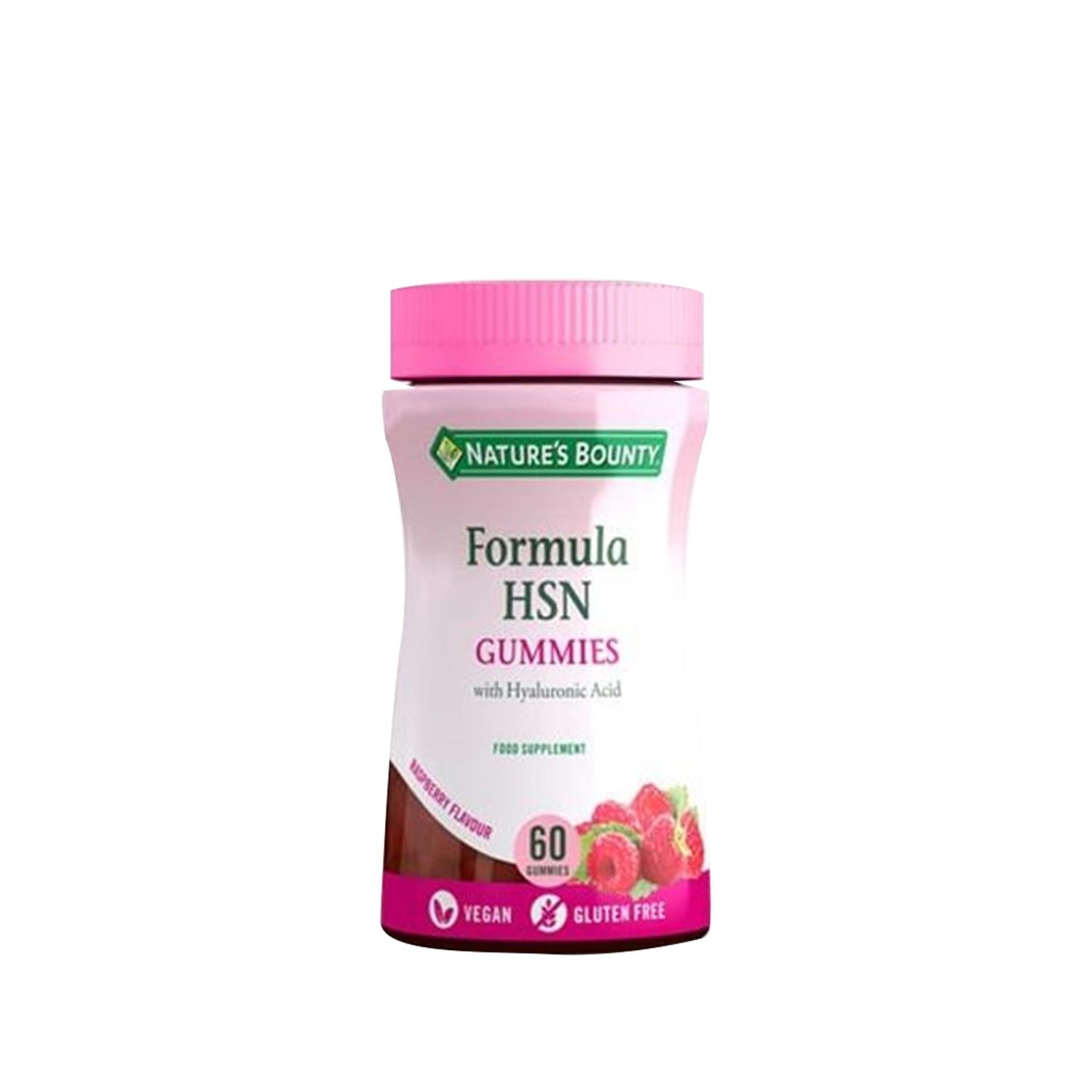 Nature's Bounty HSN Gummies with Hyaluronic Acid: Nourish Hair, Skin &amp; Nails - Delicious Beauty Supplement Gummies, 60 Count Nature's Bounty HSN Gummies: Hair, Skin &amp; Nails Beauty HSN gummies, hair skin nails vitamins, hyaluronic acid gummies, beauty supplement gummies, Nature's Bounty HSN, gummies for hair growth, gummies for skin hydration, Vitamin/Supplement Gummies, beauty supplements, wellness supplements, hyaluronic acid, hair health, skin health, nail health, healthy hair, glowing skin, strong nails,