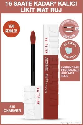 Maybelline Super Stay Matte Ink 510 Charmer: Long Lasting Liquid Matte Lipstick, Highly Pigmented, All-Day Wear, Transfer-Proof Lip Color Maybelline Super Stay Matte Lipstick: Long Lasting & Pigmented matte lipstick, long lasting lipstick, liquid matte lipstick, highly pigmented lipstick, Maybelline Super Stay, long wear matte lipstick, non-drying matte lipstick, matte lip color, transfer proof lipstick, Maybelline 510 Charmer, lipstick, matte, liquid lipstick, lip color, makeup, cosmetics, beauty, long-las