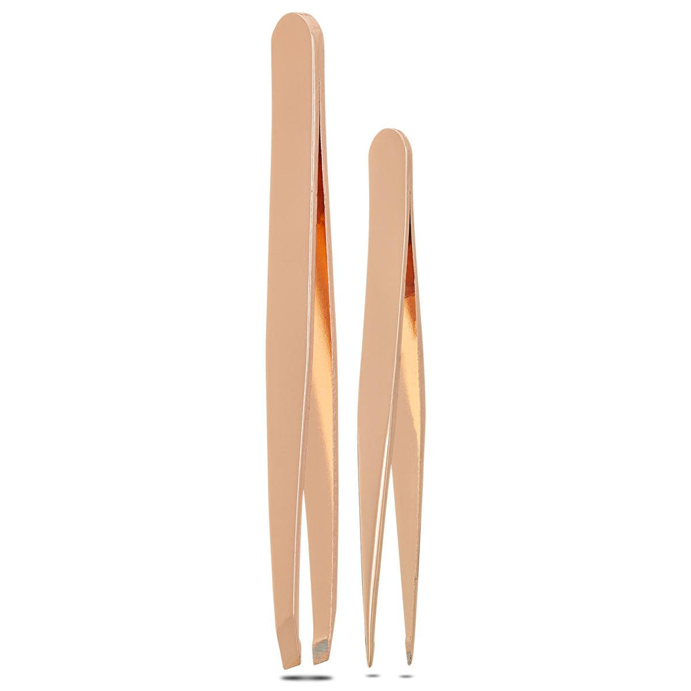 Eklips 2-Piece Tweezer Set for Precise Hair Removal - Eyebrow Grooming, Facial Hair Removal Tools - view 3