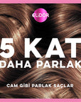 Elidor Ultra Shine Hair Care Shampoo - 100 Hours of 5x More Shine, Intensive Nourishment for Damaged Hair - view 2