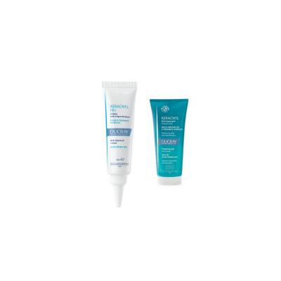 ducray keracnyl cream 30 ml, ducray keracnyl foaming gel 40 ml Ducray Keracnyl PP+ Cream & Foaming Gel Set | 30 ml & 40 ml Ducray Keracnyl Set - Acne Care Cream & Foaming Gel ducray, keracnyl, acne-care, skincare-set, cream, foaming-gel, skincare, oily-skin, teenage-skin, ai-generated