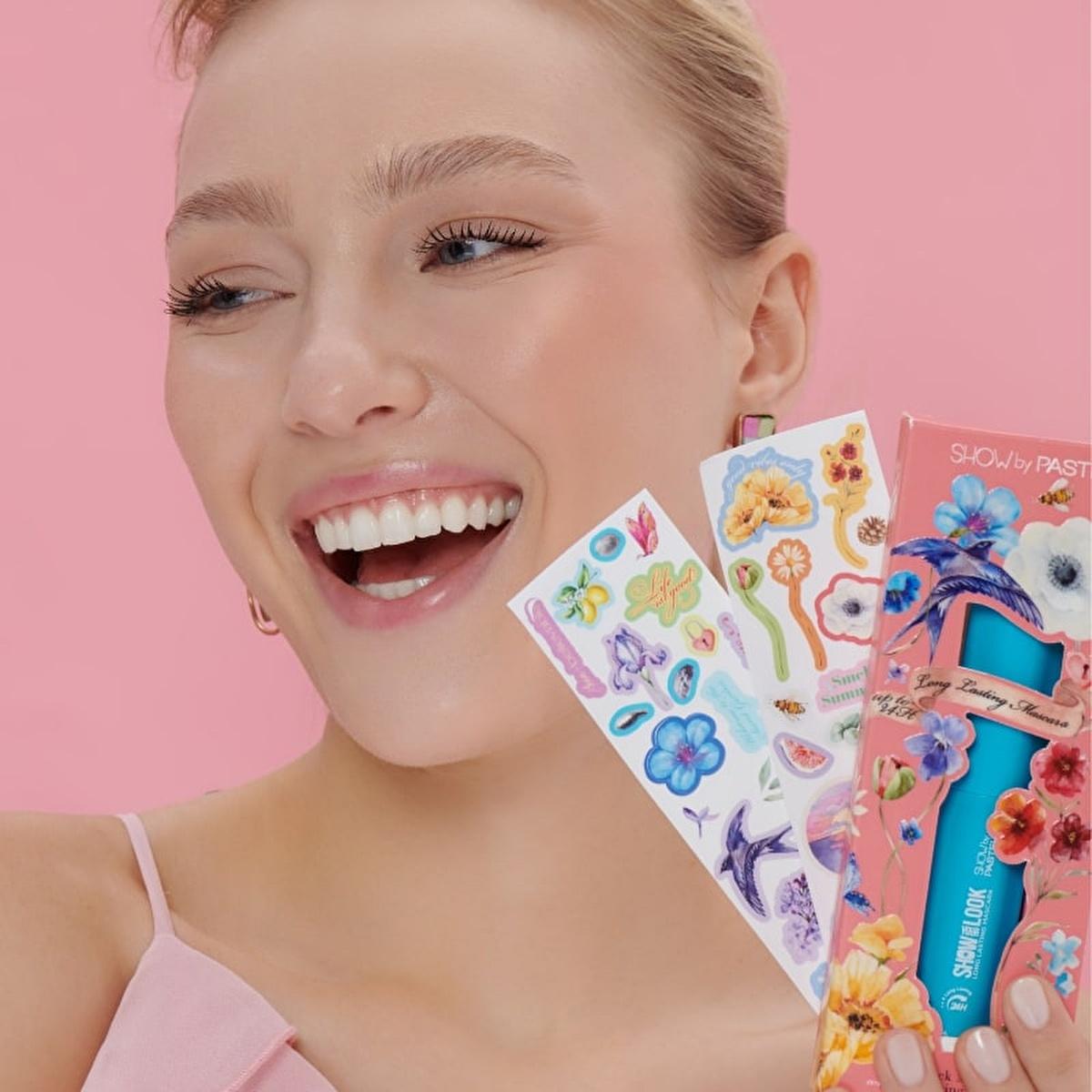 Show by Pastel 24H Long Lasting Volume Mascara - Waterproof, Cruelty-Free & Vegan - Secret Garden Show by Pastel 24H Long Lasting Volume Mascara - Waterproof & Vegan long lasting mascara, volume mascara, water-resistant mascara, cruelty-free cosmetics, vegan beauty products, Secret Garden collection, Show by Pastel, 24H volume, silicone brush mascara, nourishing lash care, ethical beauty products, sensitive eye makeup, all-day wear mascara, volumizing mascara, lengthening mascara