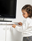 Babyjem Multi-Purpose Safety Lock for Cabinets and Drawers - Childproofing Solution for Parents and Caregivers Babyjem Multi-Purpose Safety Lock - Childproofing Solution baby safety lock, childproofing solutions, cabinet lock, drawer safety lock, multi-purpose safety lock, child safety products, parenting essentials, home safety, babyproofing, nursery safety, kid safety products