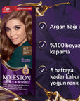 Wella Koleston Intense Chocolate Brown Hair Color - Long-Lasting Nourishing Hair Dye with Argan Oil - view 3
