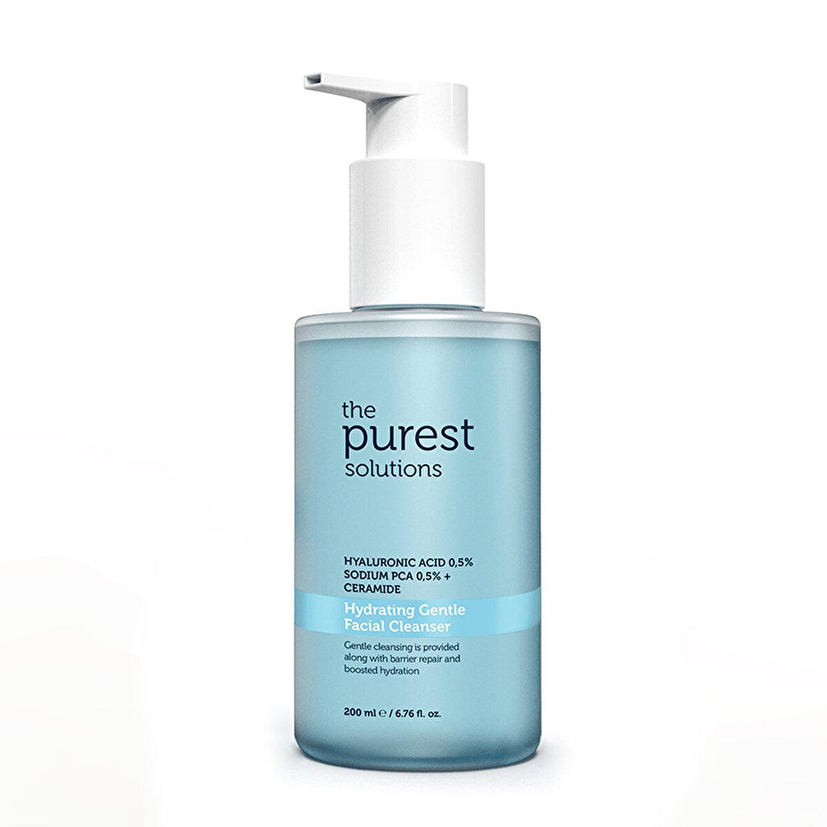 The Purest Solutions Gentle Cleansing Gel - Hyaluronic Acid Skincare for Dry & Sensitive Skin Gentle Cleansing Gel - Hyaluronic Acid for Dry Skin gentle cleansing gel, hyaluronic acid skincare, dry skin care, sensitive skin products, ceramide skincare, skincare routine, makeup removal, hydration, skin rejuvenation, skin barrier, gentle skincare, daily skincare, cleansing gel, dry skin solution, sensitive skin care