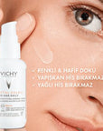 Vichy Capital Soleil Tinted Face Sunscreen SPF 50+: Daily UVA UVB Protection with Hyaluronic Acid for Anti-Aging & Even Skin Tone Vichy Tinted Sunscreen SPF 50+ | UVA/UVB Protection tinted sunscreen, SPF 50+ sunscreen, sunscreen with hyaluronic acid, UVA UVB protection sunscreen, water resistant sunscreen, sunscreen for face, daily sunscreen protection, anti-aging sunscreen, sunscreen, face sunscreen, tinted face sunscreen, hyaluronic acid, anti-aging, sun protection, UVA protection, UVB protection, daily u