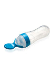 Babyjem Baby Squeeze Spoon - Easy Feeding, BPA Free, Silicone Spoon for Babies - Mavi - Baby Care