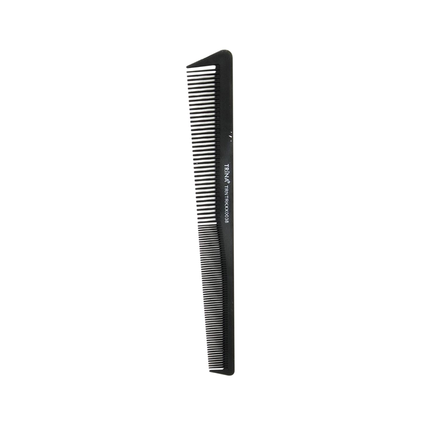 Trina Karbon Tarak 38 - Carbon Hair Comb for Detangling & Styling Trina Karbon Tarak 38 - Premium Carbon Hair Comb Trina Karbon Tarak 38, Carbon hair comb, Hair detangling comb, Styling comb, Anti-static hair comb, Hair care, Detangling tool, Hair styling, Karbon comb, Trina hair products
