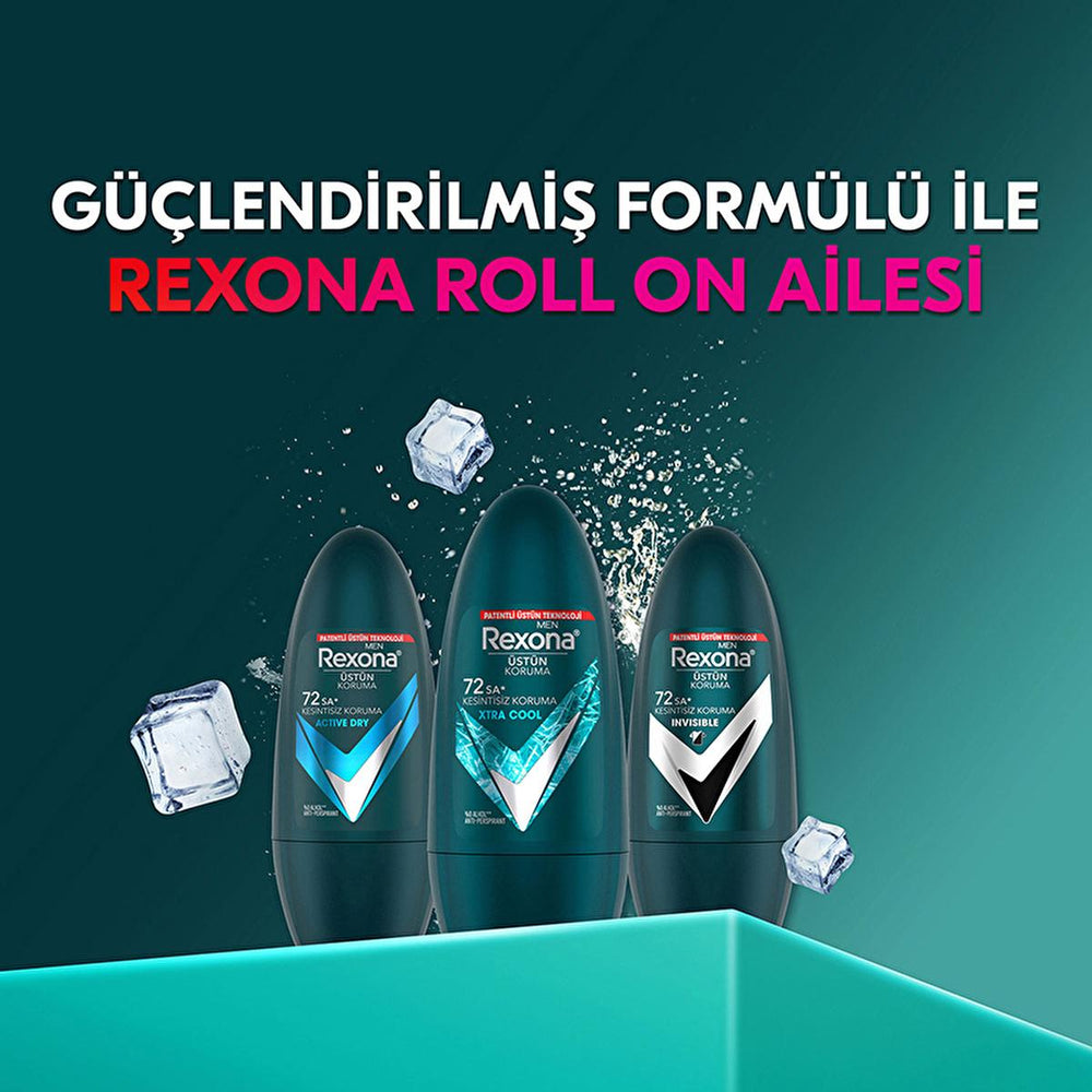 Rexona Xtra Cool Roll-On Deodorant for Men - 72 Hour Protection, Long-Lasting Freshness - view 7