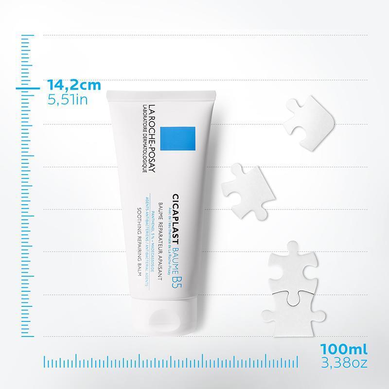 La Roche-Posay Cicaplast Baume B5: Soothing Repair Balm for Dry, Irritated &amp; Sensitive Skin | Fragrance-Free, B5 &amp; Madecassoside Cream | 100ml La Roche-Posay Cicaplast B5 Balm: Soothe &amp; Repair Dry, Irritated Skin La Roche Posay Cicaplast Baume B5, soothing repair balm, dry skin balm, irritated skin treatment, fragrance-free moisturizer, sensitive skin balm, baby skin balm, skin repair cream, B5 balm, Madecassoside cream, dry skin, irritated skin, sensitive skin, skin repair, skin hydration, fragrance-free, 