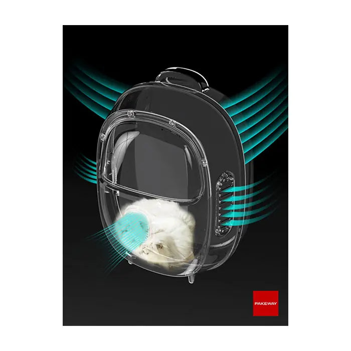 Pakeway Cat Backpack Carrier with Air Circulation Blue