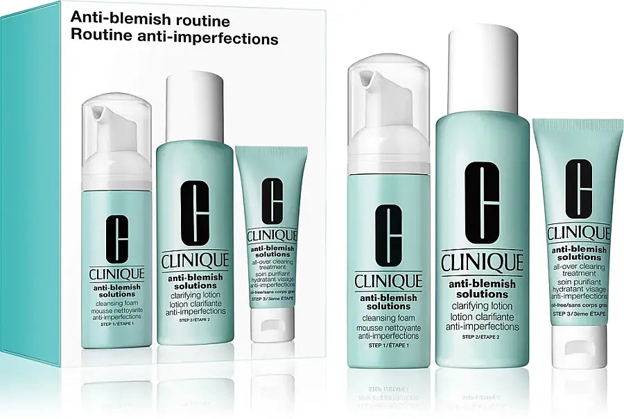 Clinique Anti-Blemish Routine 3-Step Skin Care Set