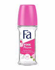 Fa Pink Passion Women's Deodorant Roll-On - Long Lasting Freshness, Anti White Stain, Floral Fragrance Fa Pink Passion Women's Deodorant Roll-On - Long Lasting Freshness Women's Deodorant, Roll-On Deodorant, Long Lasting Freshness, Anti White Stain Deodorant, Floral Fragrance Deodorant, Personal Hygiene Products, Women's Personal Care, Deodorant for Women, Freshness Guaranteed, Confidence Boosting, Anti Stain Deodorant, Floral Scent Deodorant