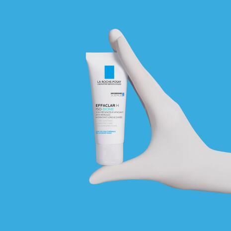 La Roche Posay Effaclar H IsoBiome Moisturizing Cream for Acne-Prone Skin - Hydrating, Soothing, 1.35 fl oz - view 3