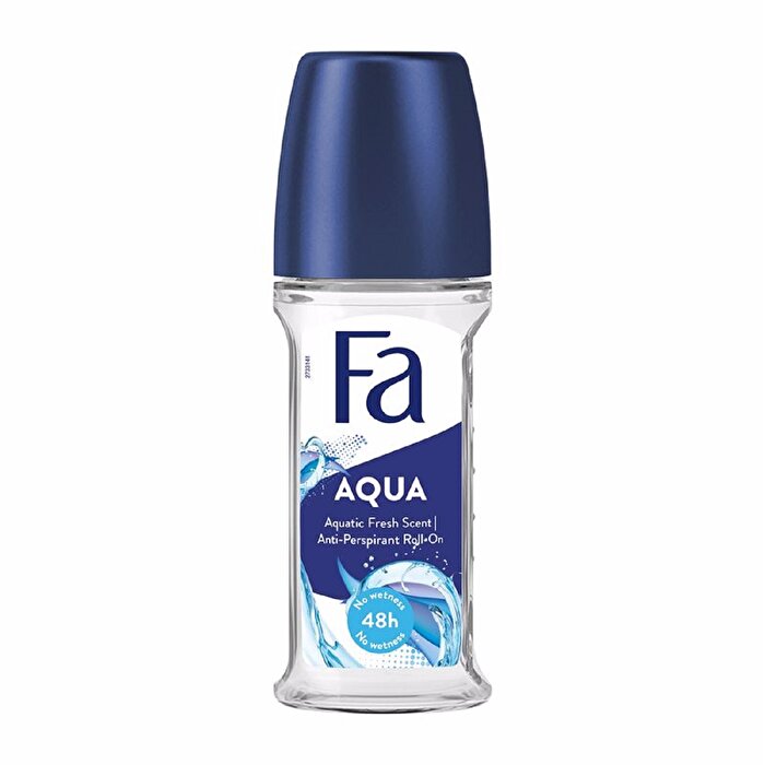 Fa Aqua Women Deodorant Roll-On 50ml - Long-Lasting Freshness | Antiperspirant - Deodorant