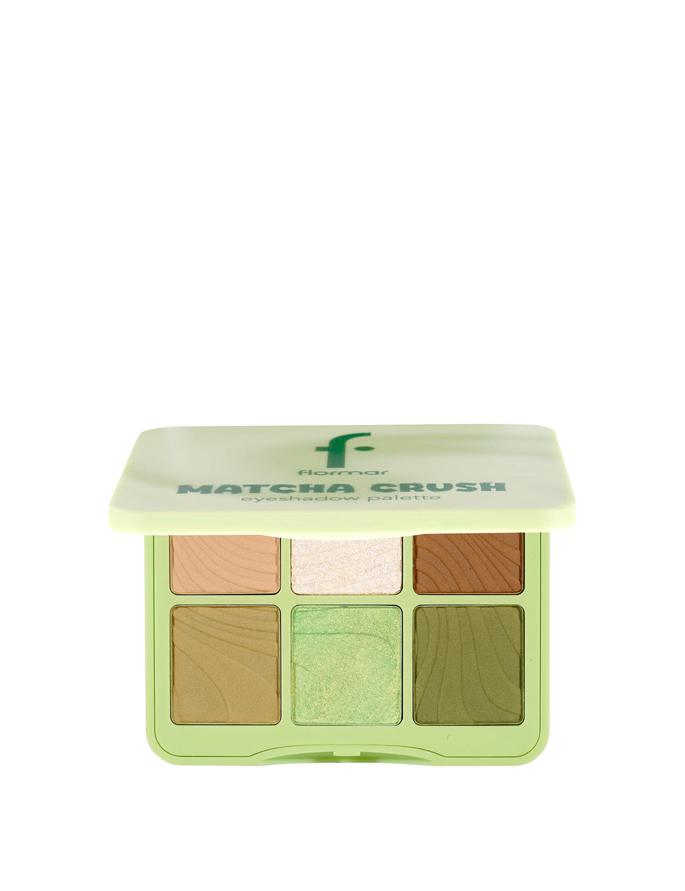 Flormar Matcha Choco Satin & Matte 6-Shade Compact Eyeshadow Palette, 1.2 g