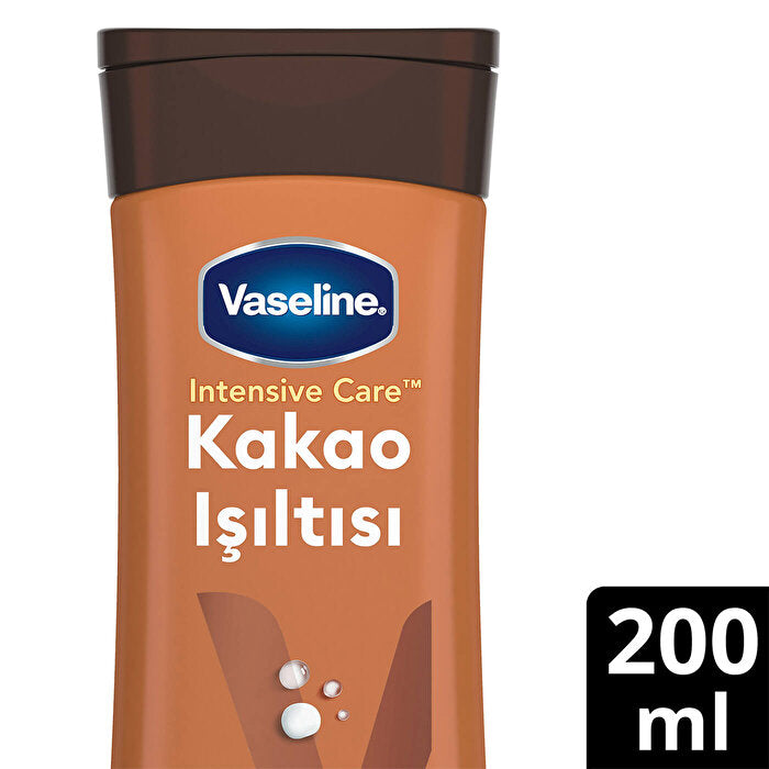 Vaseline Cocoa Glow Body Lotion 200ml - Deep Moisturizing Formula | Hydrating - view 2